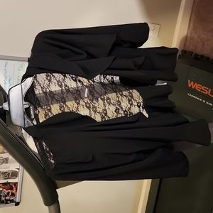 Lace Back 3/4 Sleeve Bolero